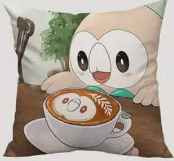 Rowlet Cushion Cover