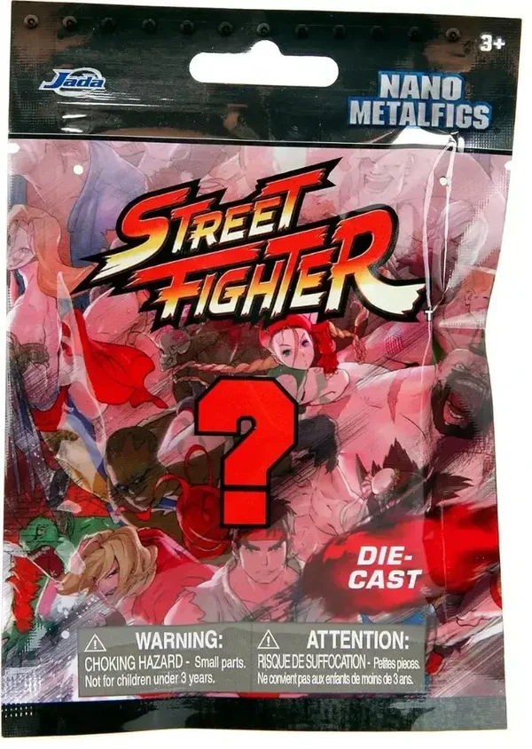Street Fighter 2 Metal Nanofigs Blind Bag Mystery