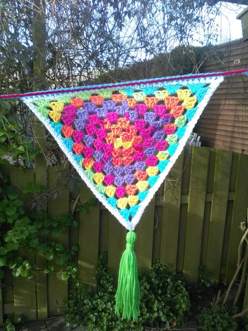 Vlaggenlijn/fransze confetti