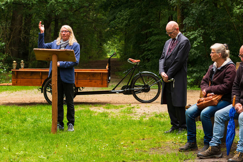 toespraak tijdens uitvaartdienst buiten