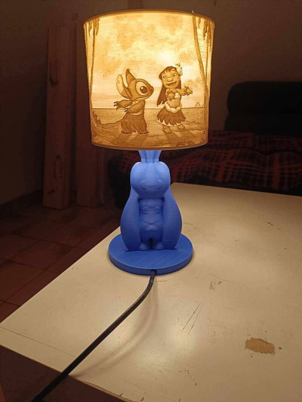 lampe lithophanie personnalisé