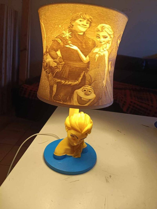 lampe lithophanie personnalisé