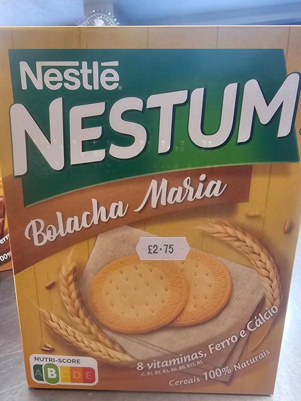 Nestle nestum bolacha maria