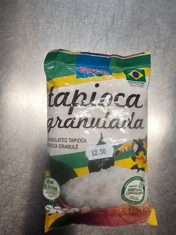 Tapioca granulada