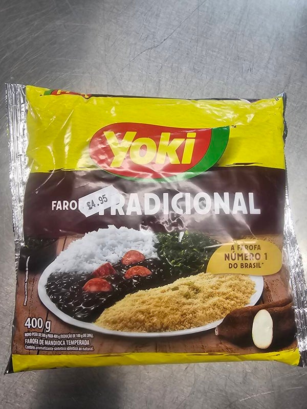 Yoki farofa tradicional