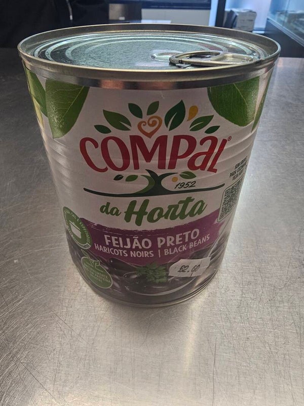 Feijao preto marca compal