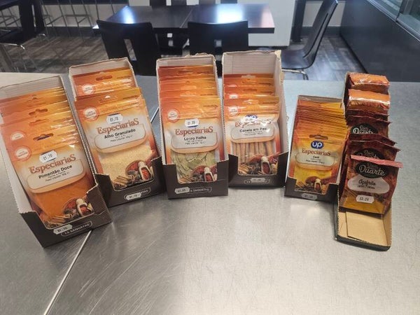 Especiarias variaveis