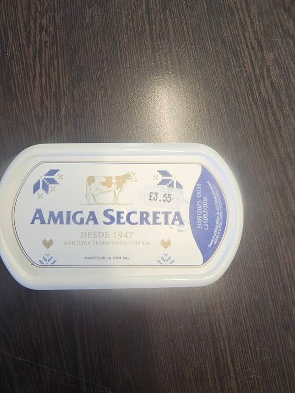 Manteiga amiga secreta