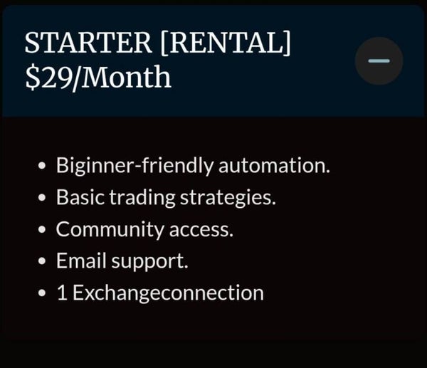 STARTER RENTAL