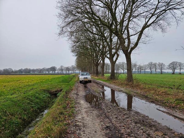 4 April. Oliebollenrit Drenthe zonder oliebollen.