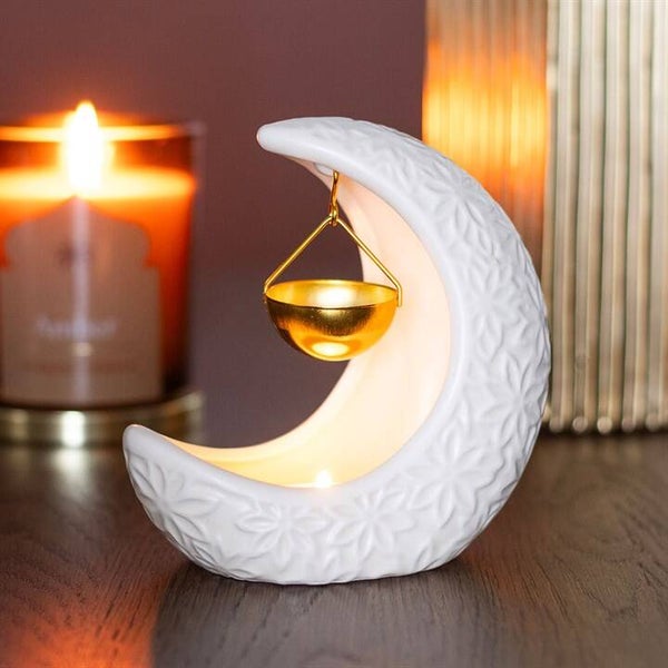 Quemador Colgante con Forma de Luna Creciente