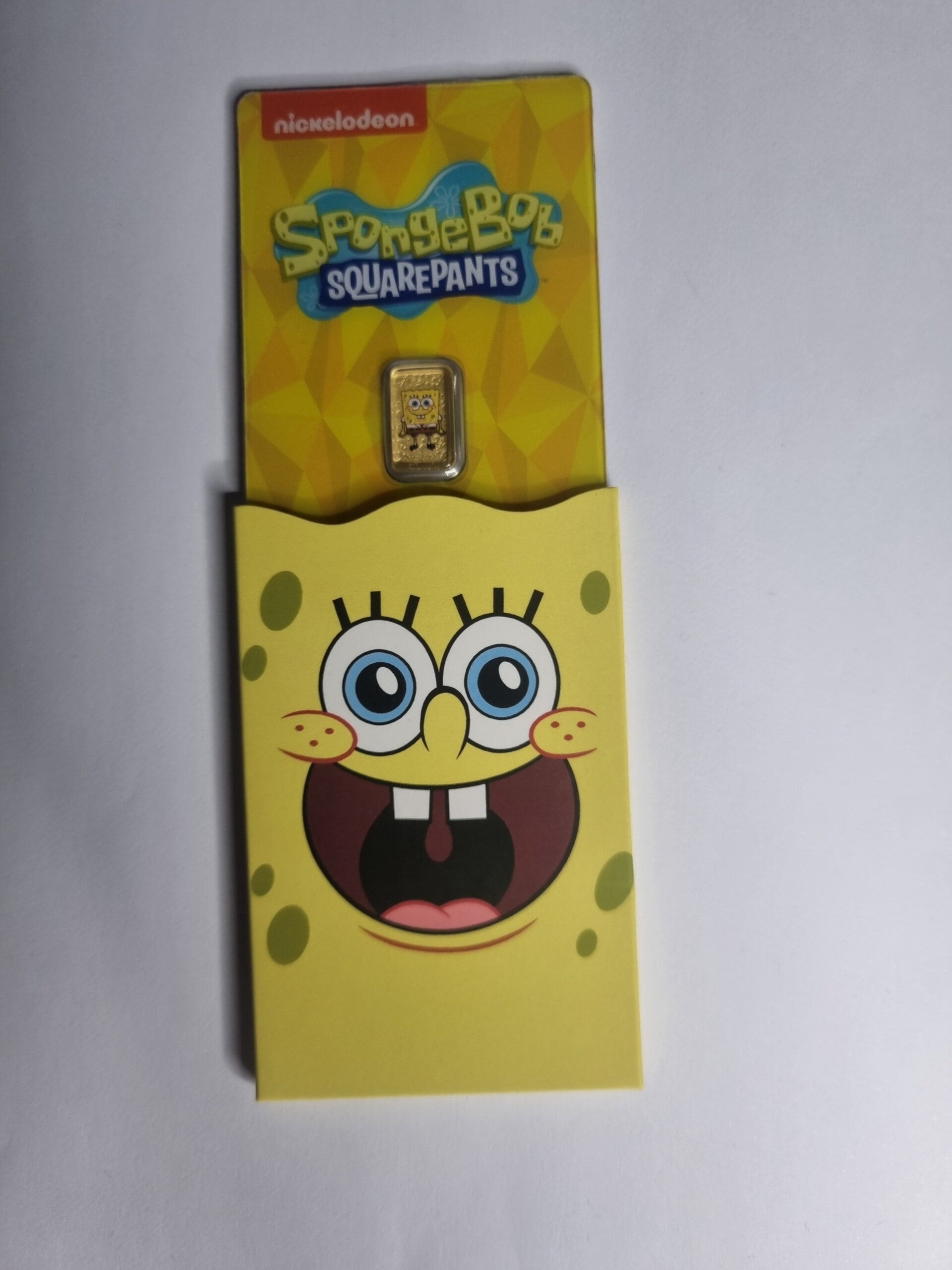 Spongebob Colourised 1 Gram Gold