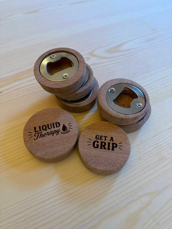 Pocket sized bottle opener