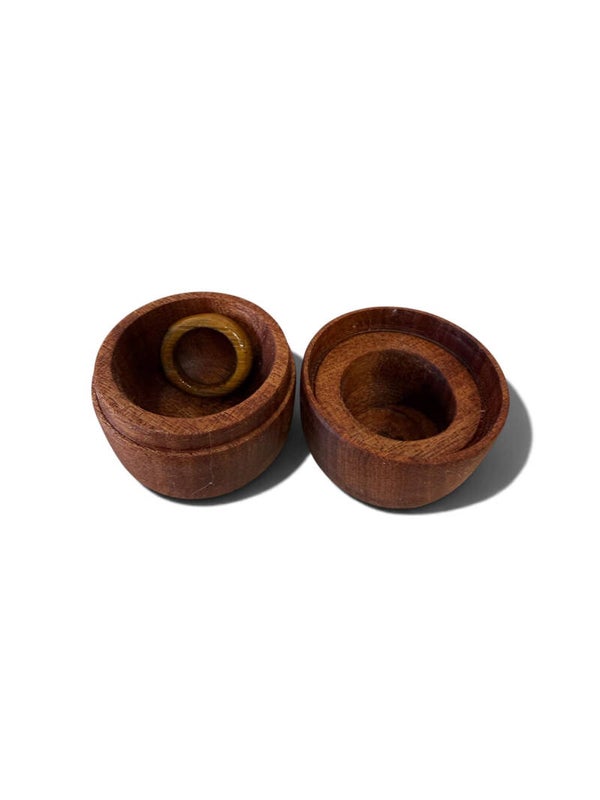 Sapele Ring Box