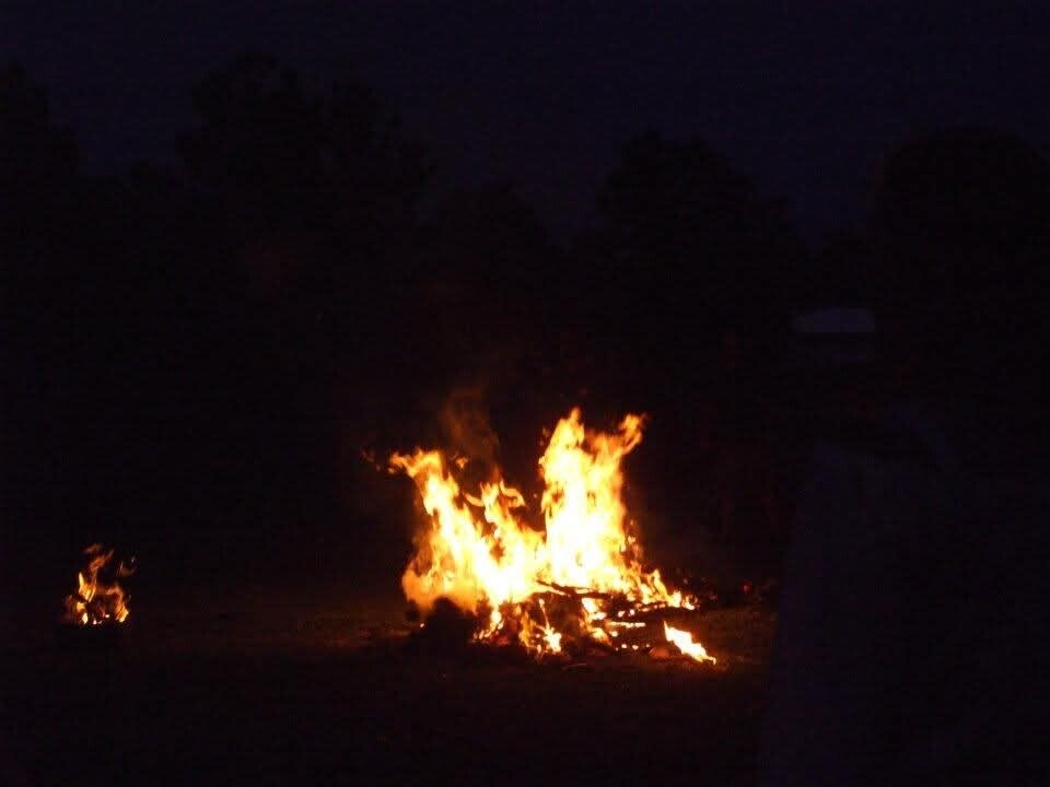 After the Drago left the Wickerman collapsed.
