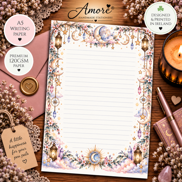 Celestial A5 Writing Paper Set