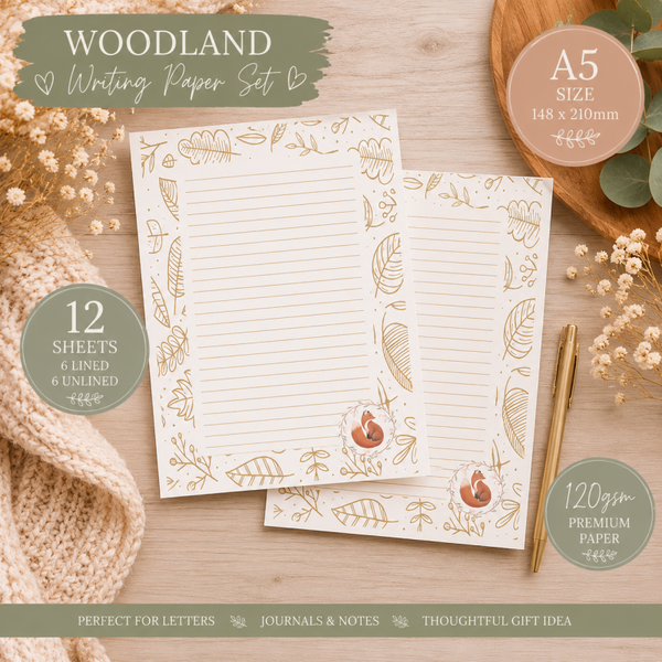 Woodland Writing Set