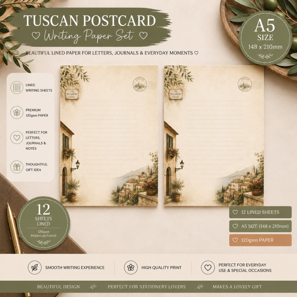 Tuscan  Writing Set