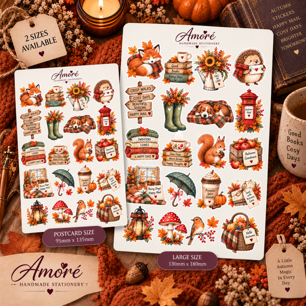 Autumn Stickers - Mixed