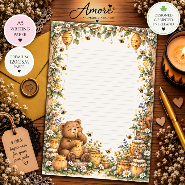 Woodlands A5 Writing Paper Set