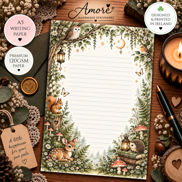 Woodlands A5 Writing Paper Set