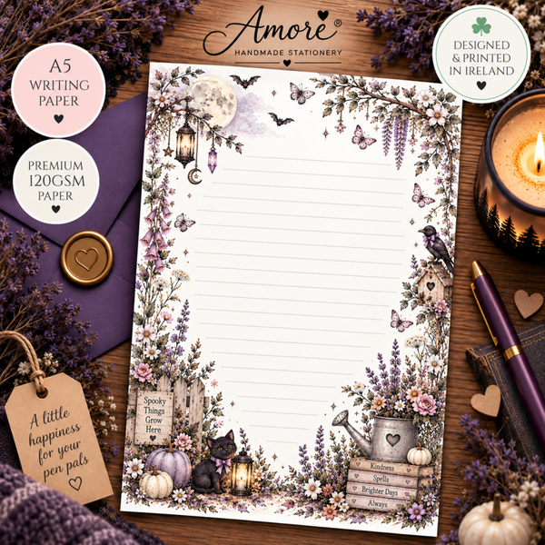 Whimsical A5 Writing Paper Set