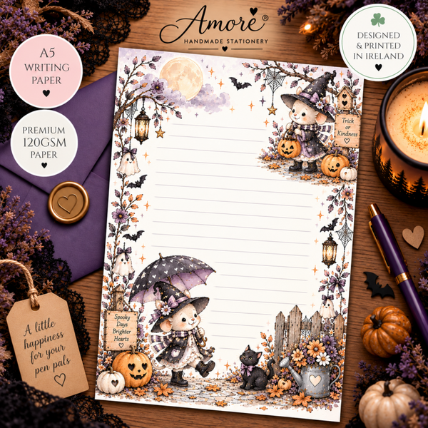 Halloween A5 Writing Paper Set