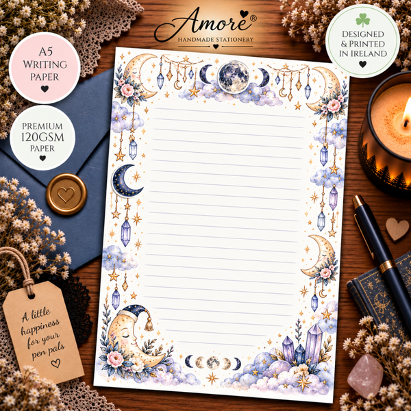 Celestial A5 Writing Paper Set