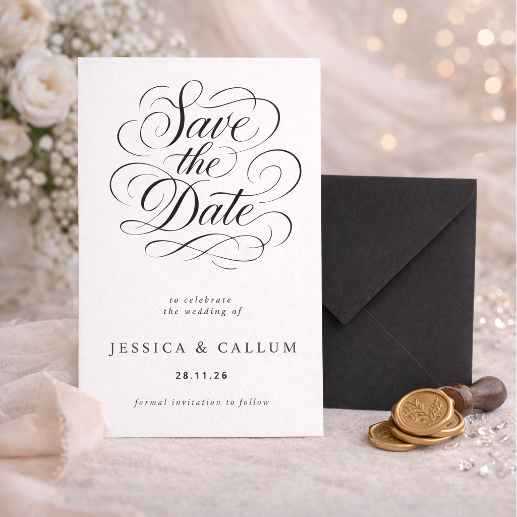 ♥︎ Script ♥︎ Save the Date