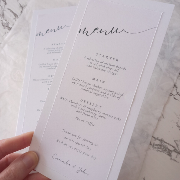 ♥︎ Torn Table Menu ♥︎ DL