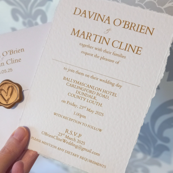 ♥︎ Éabha ♥︎ Deckle Edge