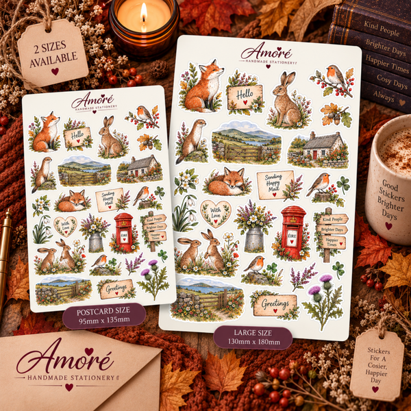 Irish Autumn Stickers - Mixed