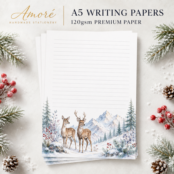 Winter Friends A5 Writing Paper Set
