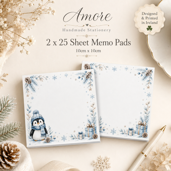 Winter Penguin Memo pads