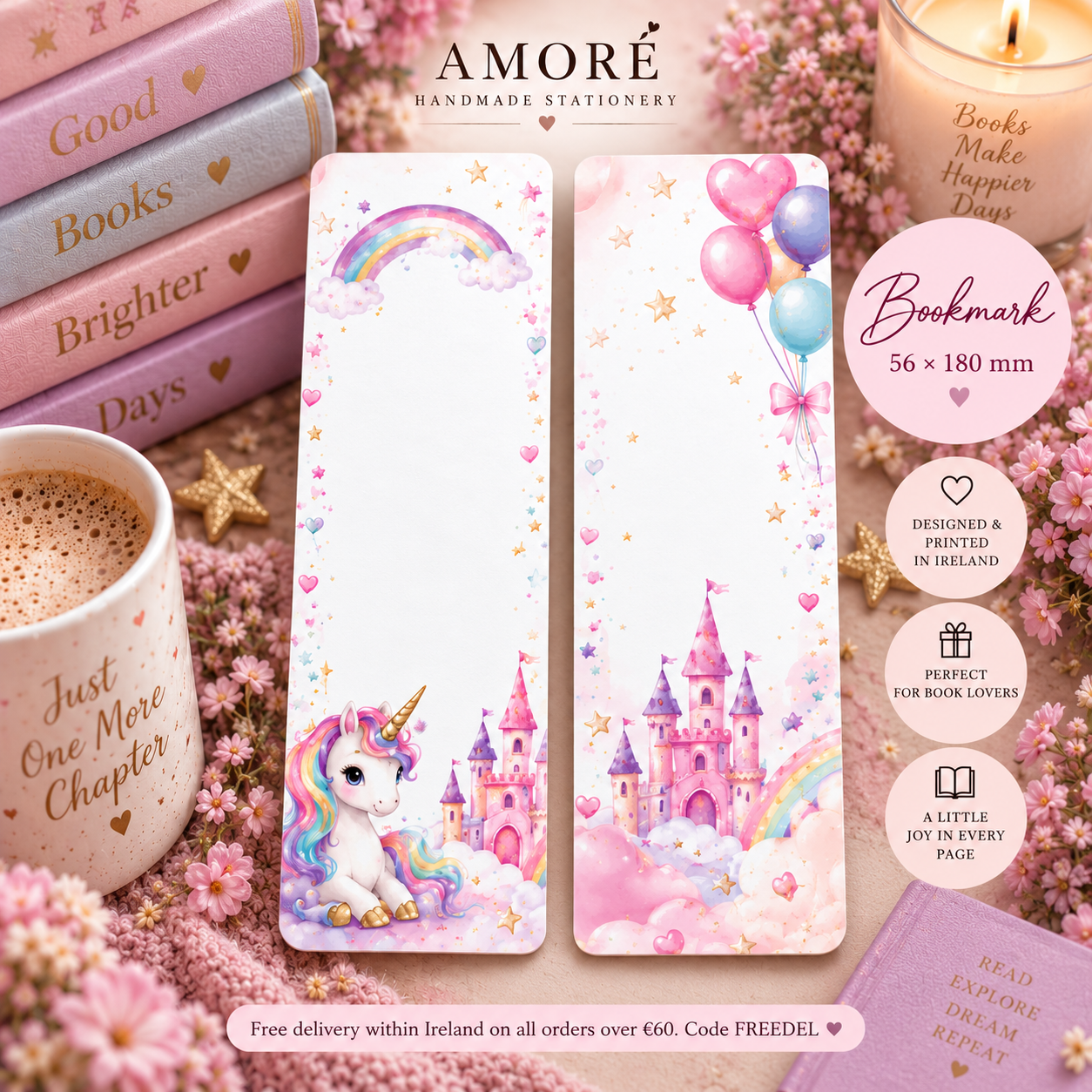 Bookmark - Unicorn Dreams