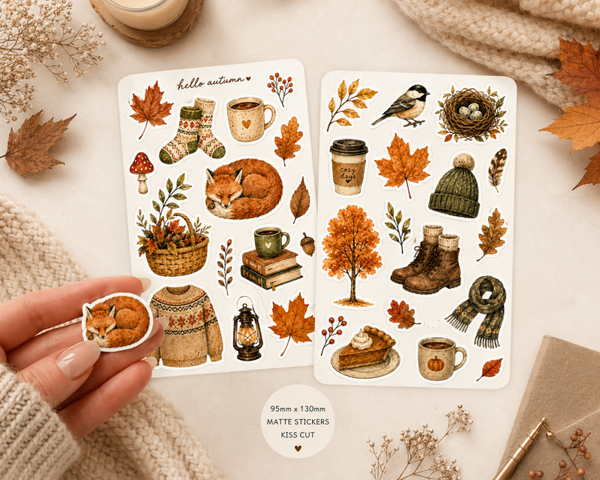 Autumn Stickers - Mixed