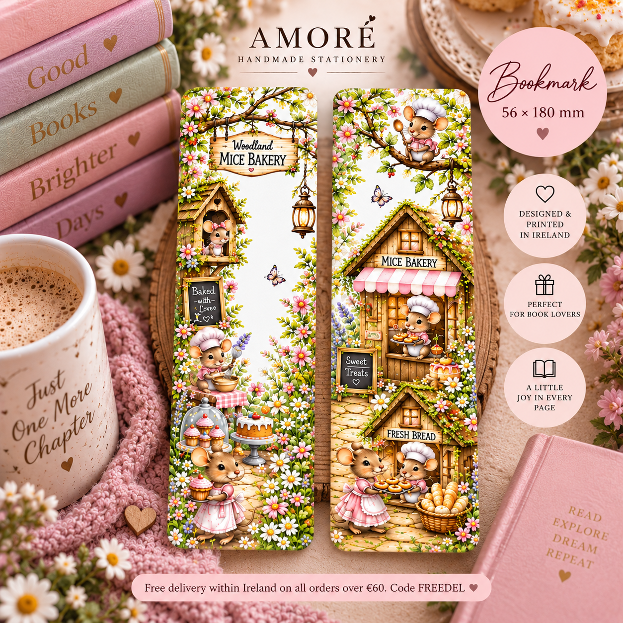 Bookmark - Mouse Bakery
