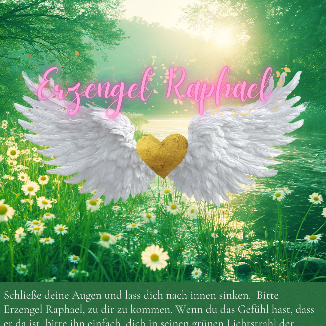 Engelkarten - Erzengel Raphael 