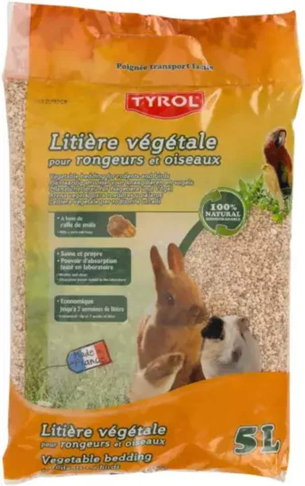 Litière végétale de mais