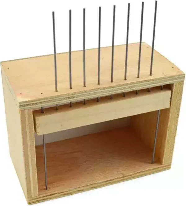 Cage en bois 15x10x8cm