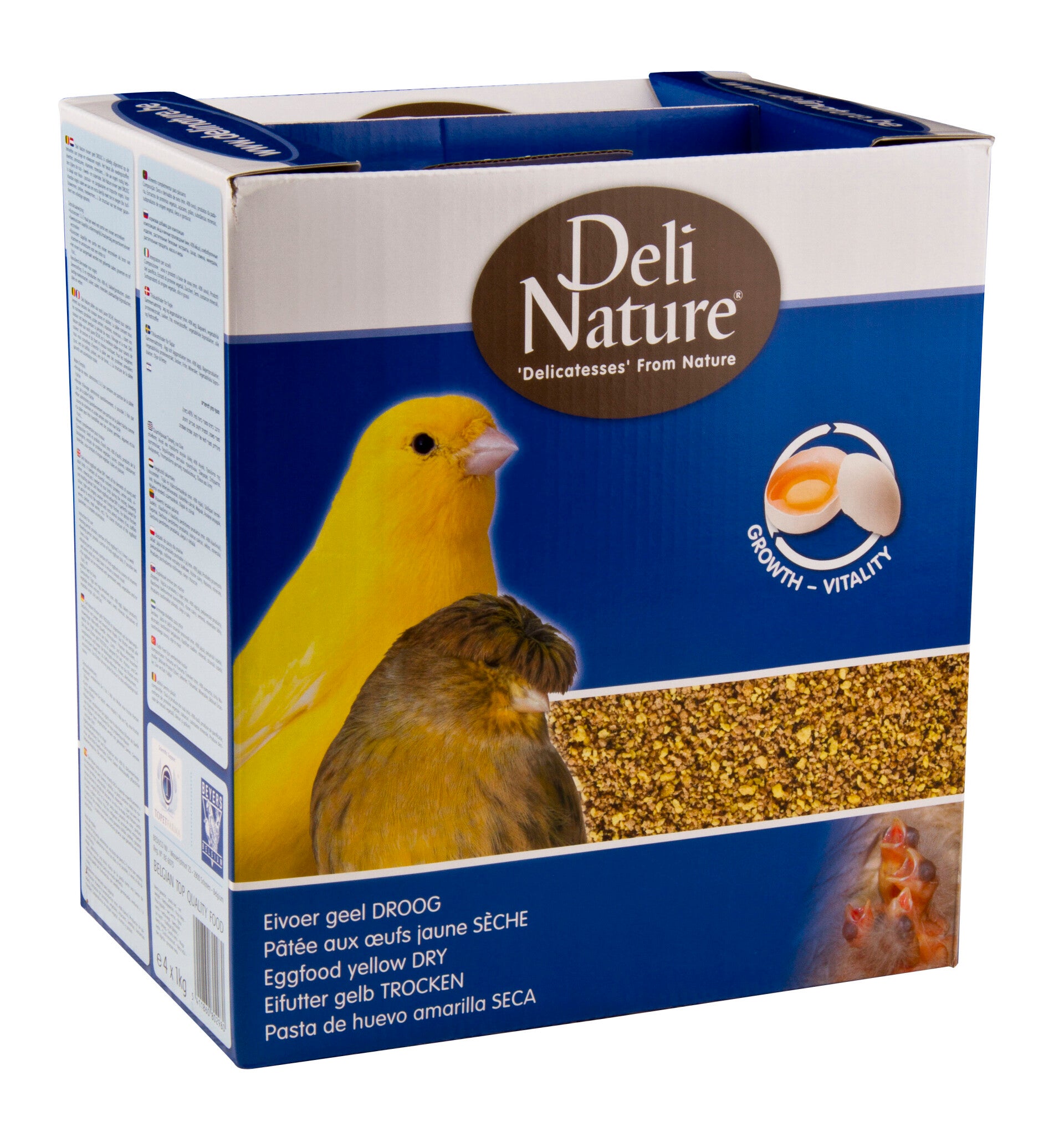 Pâtée aux Oeufs Jaune Sèche