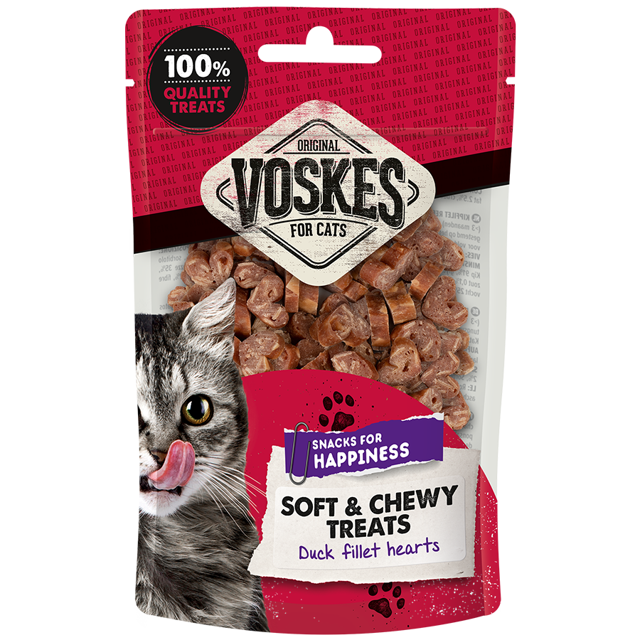 Voskes Coeurs au Canard 60g