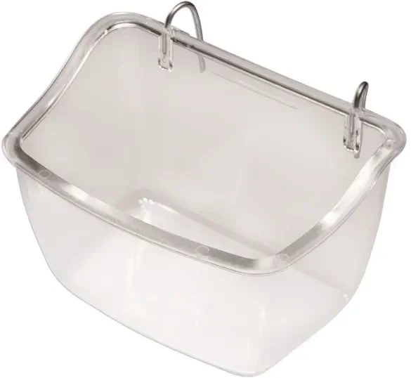 Mangeoire avec crochet 10x6x5cm