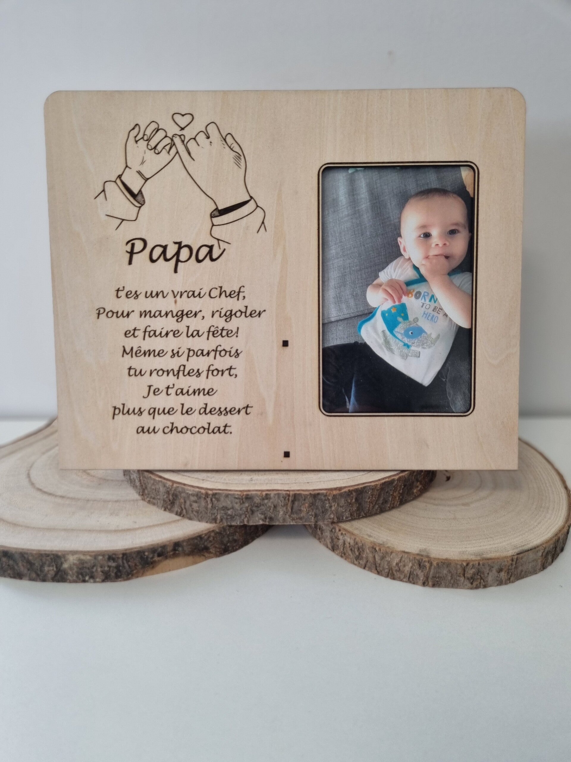 Cadre photo spécial fête des pères