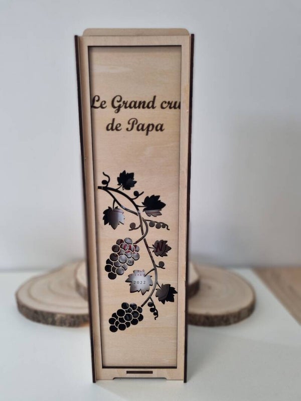Boite à bouteille de vin