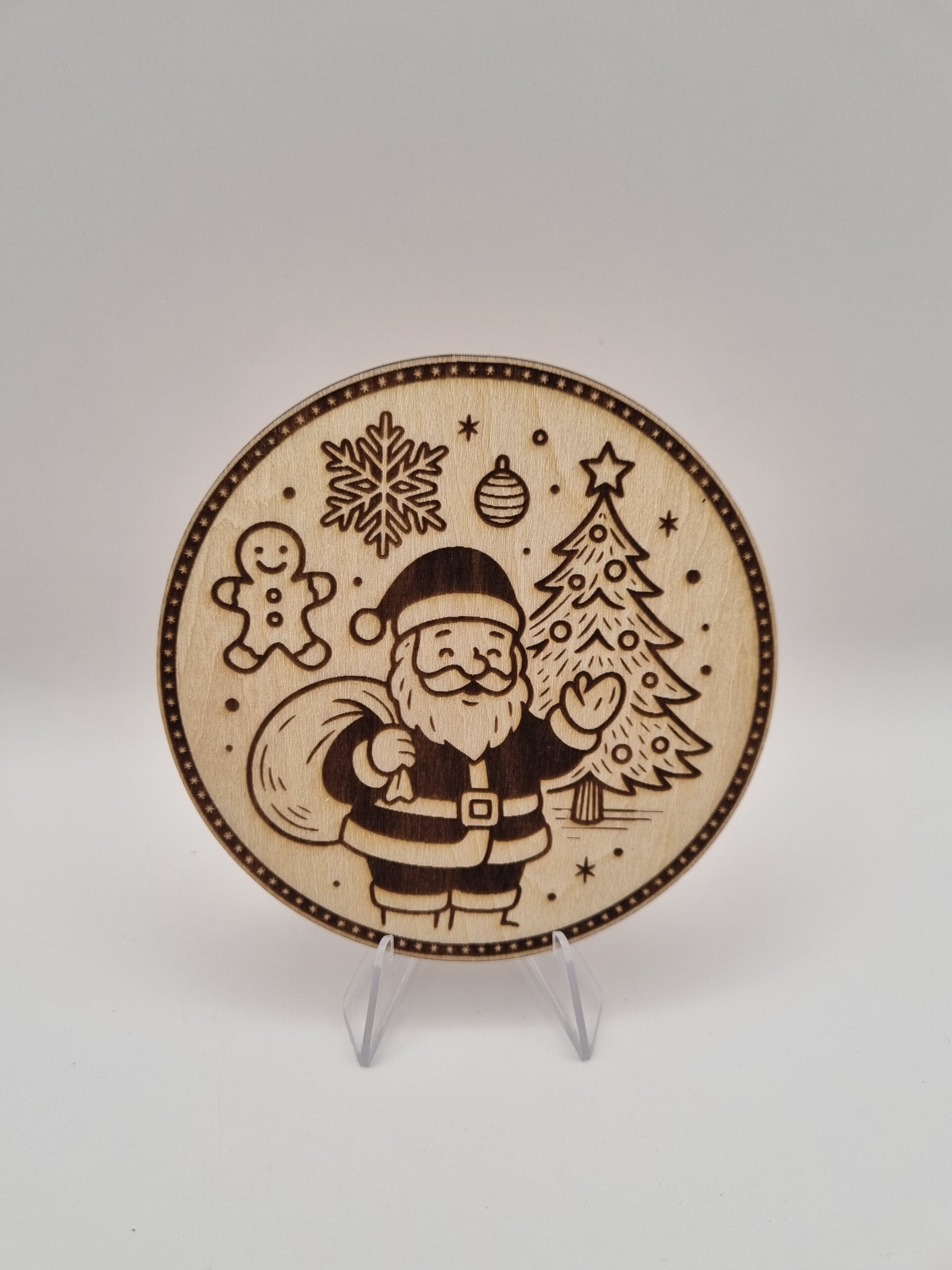 ✨🎄 Dessous de verre en bois de tilleul – Collection Noël ! 🎄✨