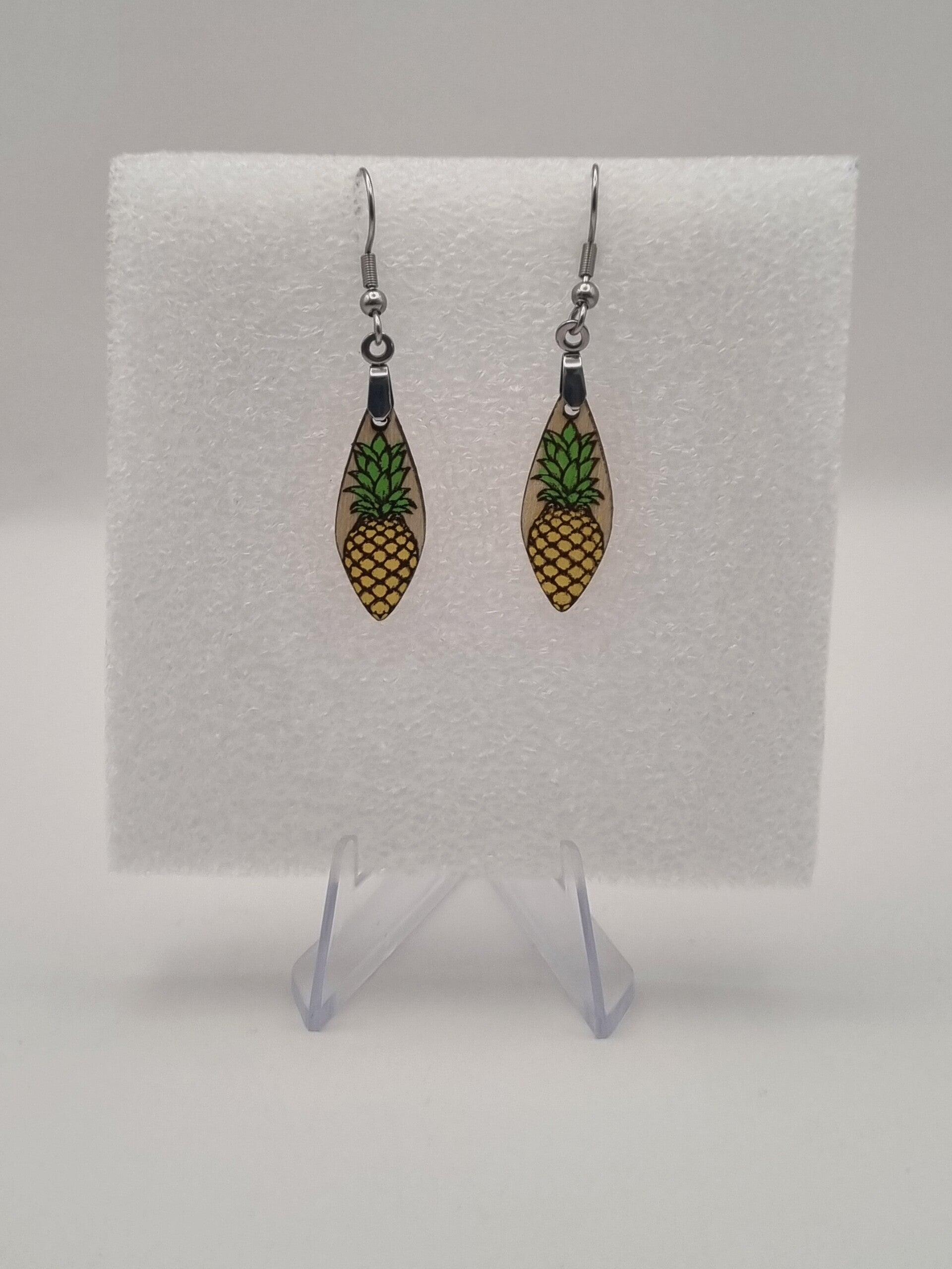 Boucles d’oreilles en bois – Collection Été & Bord de mer