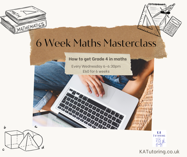 6 Week Maths Masterclass