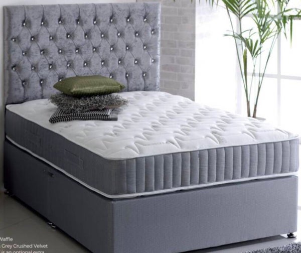 4’6 Cambridge 1000 Pocket Non Store Divan Set