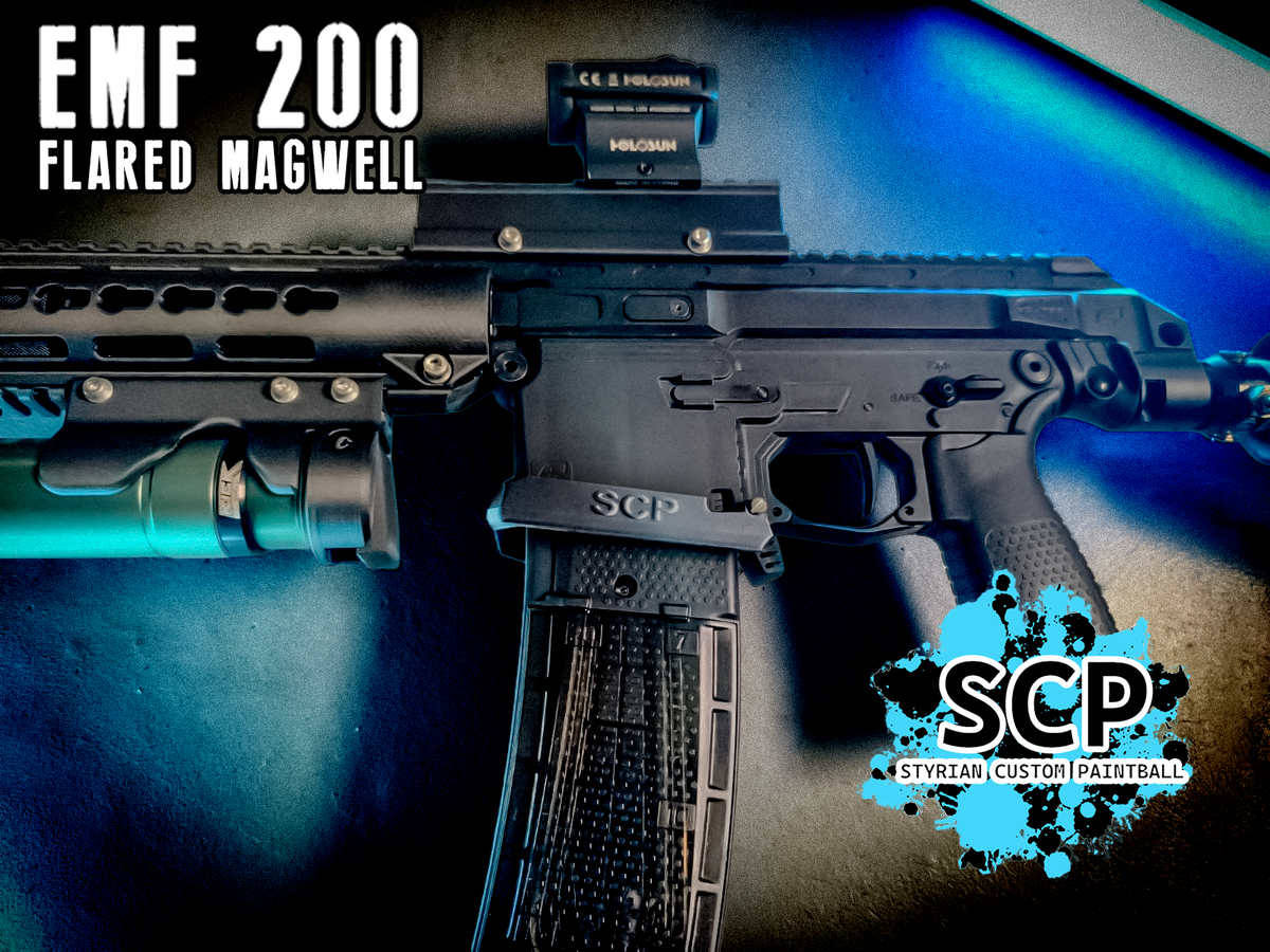 Emf200 EMF 200 Flared Magwell | Styrian Custom Paintball